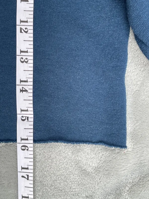 ALO Yoga Teal Cropped Hoodie loungewear Activewear Pilates Gym Outdoor size M - Image 4