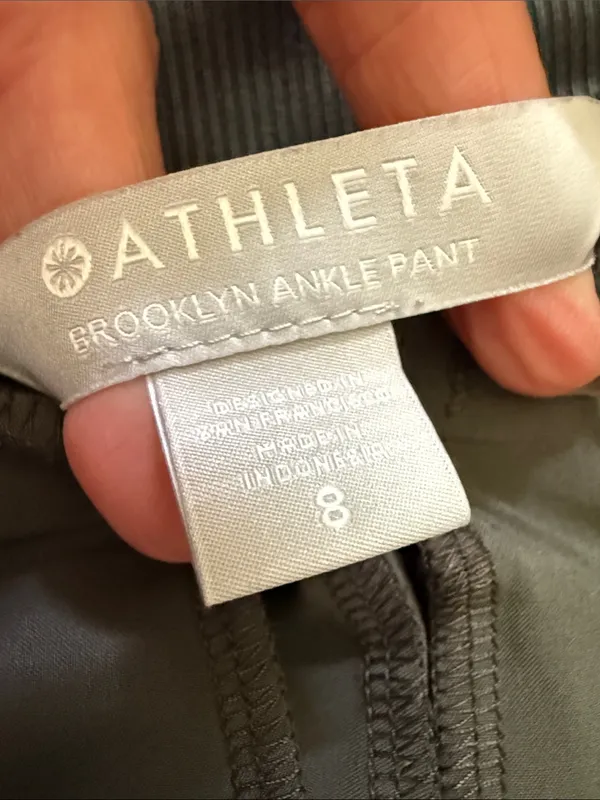 Athleta Gray Brooklyn Ankle Pants - Image 3