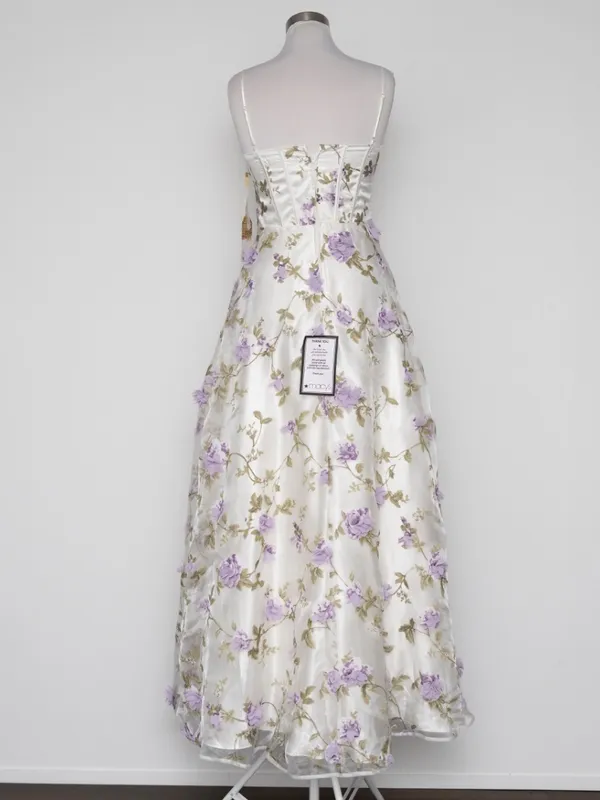 TLC Say Yes - 3D Floral Embellished Sweetheart Ball Gown - Image 3