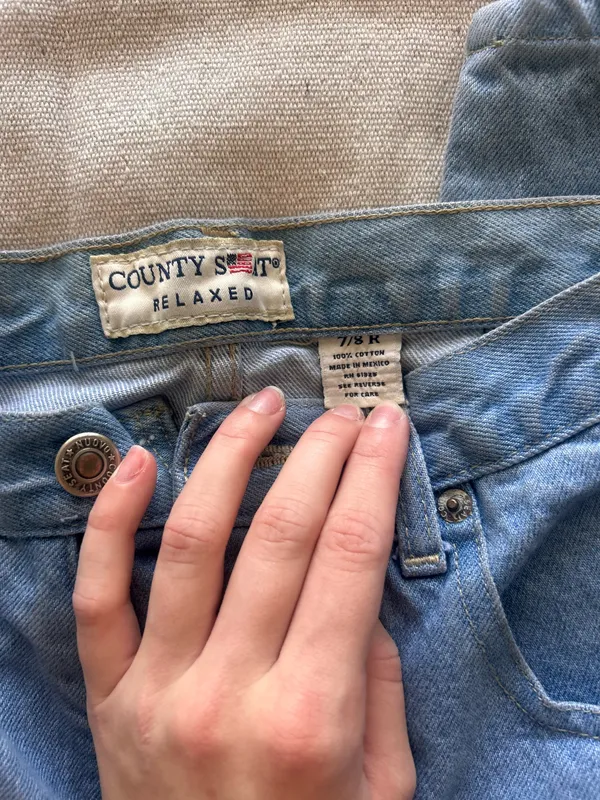Vintage 90’s Jeans Blue Size 0 - Image 6