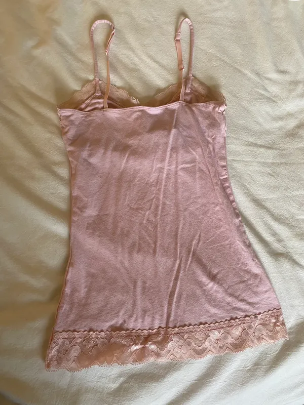 Vintage Y2K Lace Tank Top - Image 2