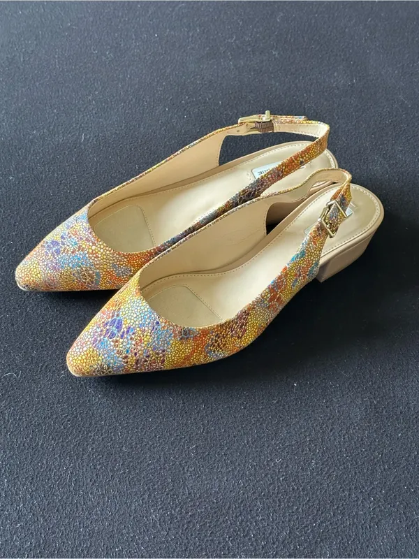 Alex Marie “Charlyn” Sling back block heels - Image 5