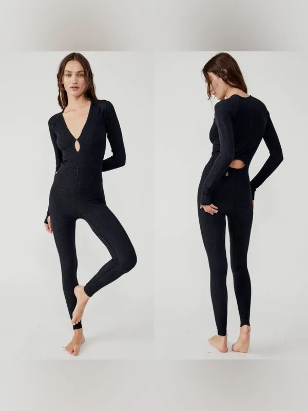 Free‎ People Movement Flash Forward jumpsuit size M / L - Image 2