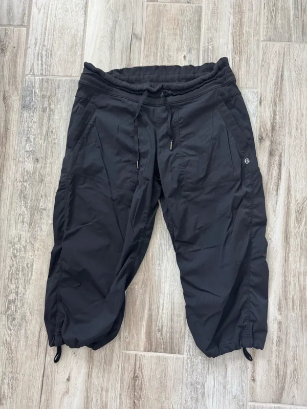 Lululemon Studio Crop Deep Coal Size 8 - Image 8