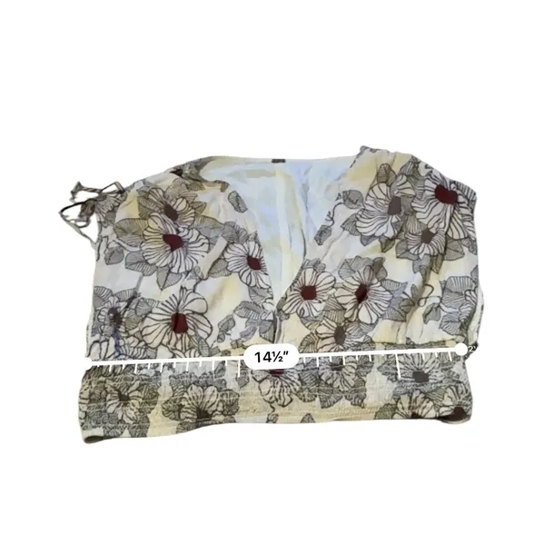 Free People Morning Sun Set Women's Small Floral‎ Skirt Top Boho Festival - Image 7