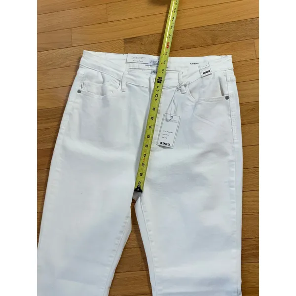 Judy Blue High Waist Garment Dyed White Side Slit Slim Bootcut NWT size 15/32‎ - Image 12