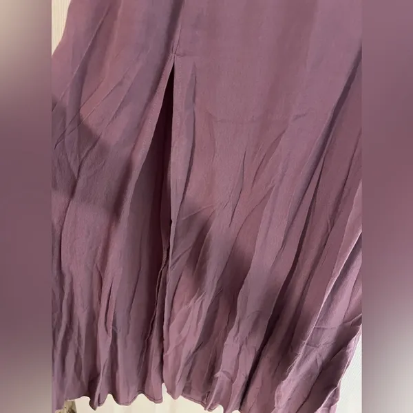 New Olivaceous Plum back cutout maxi dress - Image 4