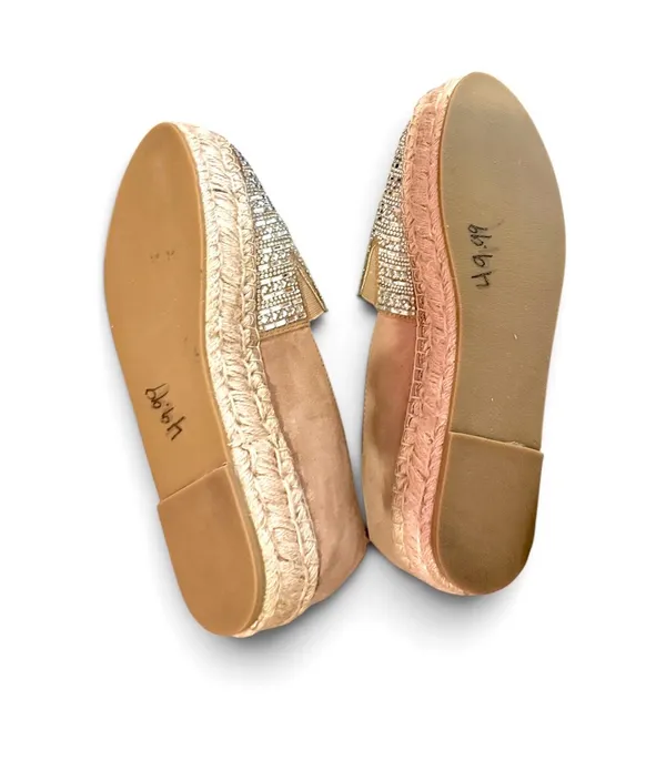 Steve Madden Women’s Proud Rhinestone Espadrille Slip-On Loafers - Image 8