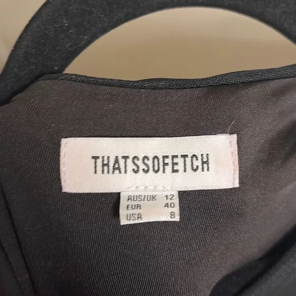 ✨That’s So Fetch Elaine Mini Black Sz 8 Dress✨ - Image 8