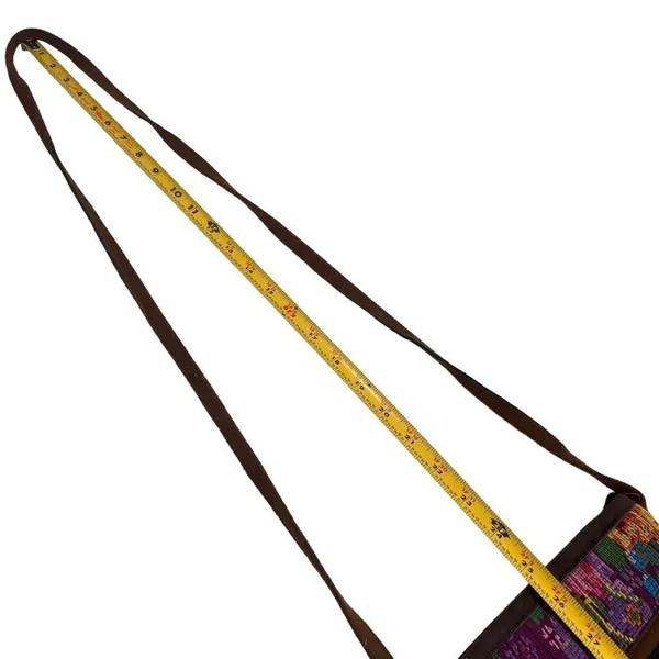 Artesanias Utz Kem Guatemala EMBROIDERED HUIPIL Crossbody Bag - Image 10