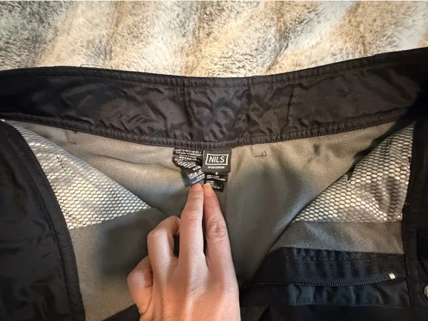 Nils snow pants Black Size 6 - Image 3