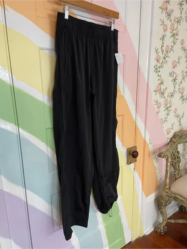 NWT ATHLETA Rise Pant Pantalon Rise in Black Adjustable Athletic Sz S 💛🎀 - Image 7