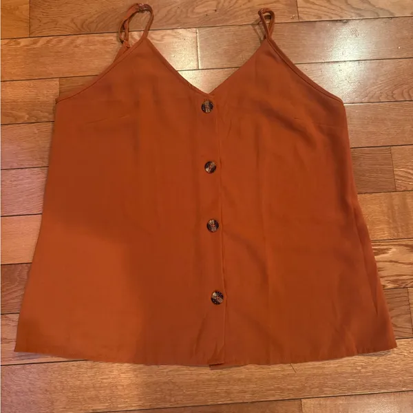 Rust Orange Button - Image 2