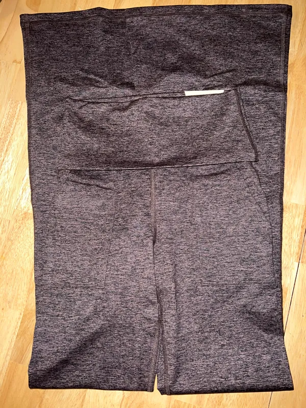 Aerie MEDIUM LONG OFFLINE By The Hugger High Waisted Foldover Flare Legging - Image 3