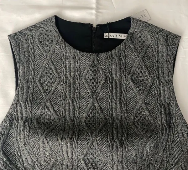 Alice + Olivia Kylnn Tank Crop Top Sz 0 - Image 3