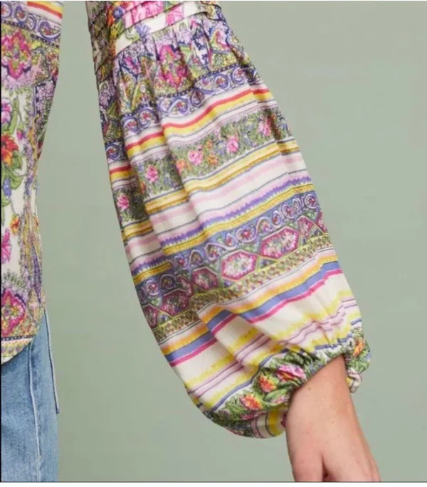 Anthropologie Maeve Ceresco Peasant Top - Image 3