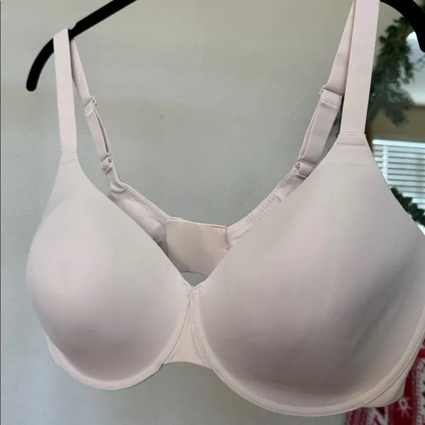 Skims Fits Everybody T-shirt Demi Bra Sand Size 42D - Image 2