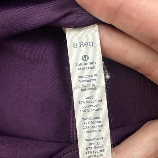 Lululemon Circuit Breaker Skirt Skort Darkest Magenta Athletic Tennis Women's 8 - Image 6