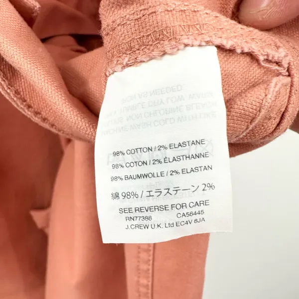 Madewell Slim Emmett Wide Leg‎ Crop Jeans Peach Size 30 Women's - Image 3