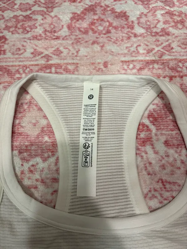 Lululemon Swiftly Tech Cropped Racerback Tank Top - Image 2
