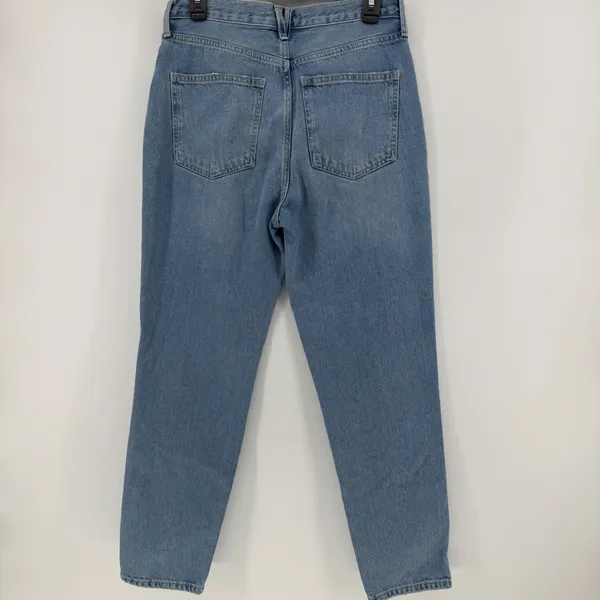We The Free Free People High Rise‎ Straight Leg Jeans Light Wash Size 28 Blue - Image 3