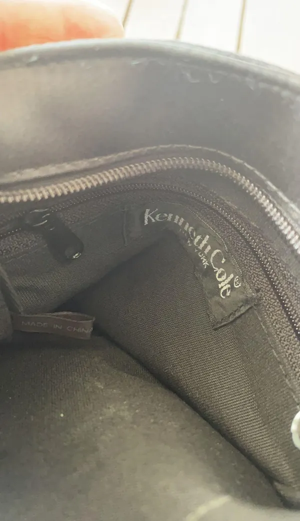 Kenneth Cole Satin Mini Handbag - Image 6
