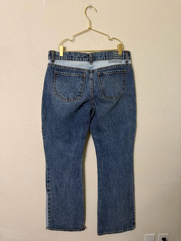 Revice Denim A-List Piece of Me Patchwork Jeans Flare‎ Womens Size 29 - Image 8