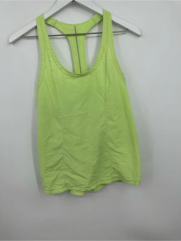 Lululemon Neon Tank Top Size Small Gym Workout - Image 4