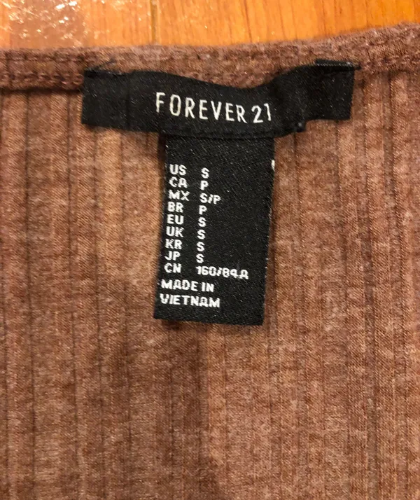 Forever 21 Brown Top - Image 2