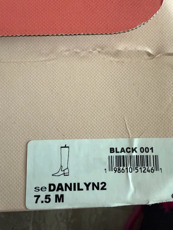 Easy Spirit Danilyn Tall Block Heel Knee-High Boots in Black, Size 7.5, NEW - Image 7