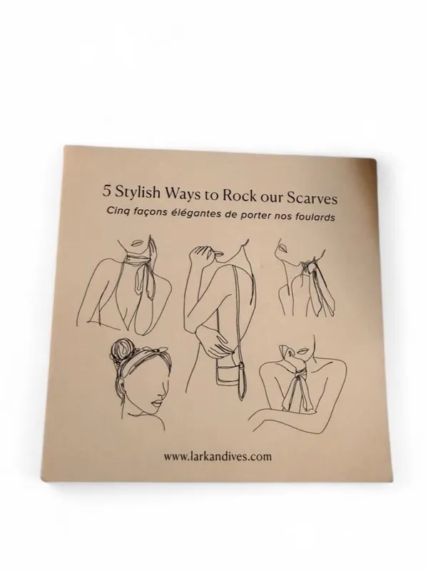 NWT Lark & Ives 2-Piece Hair Scarf Set - Image 7