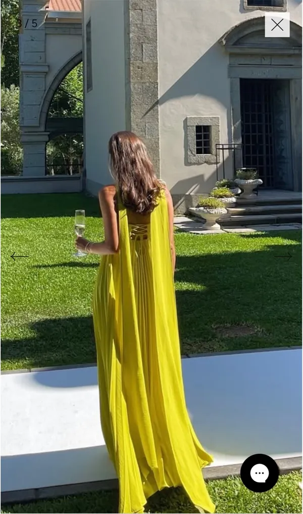 Hazel Boutique HAZEL THE LABEL Makayla | Women's Pleated Strapless Maxi Wedding Guest - Image 3