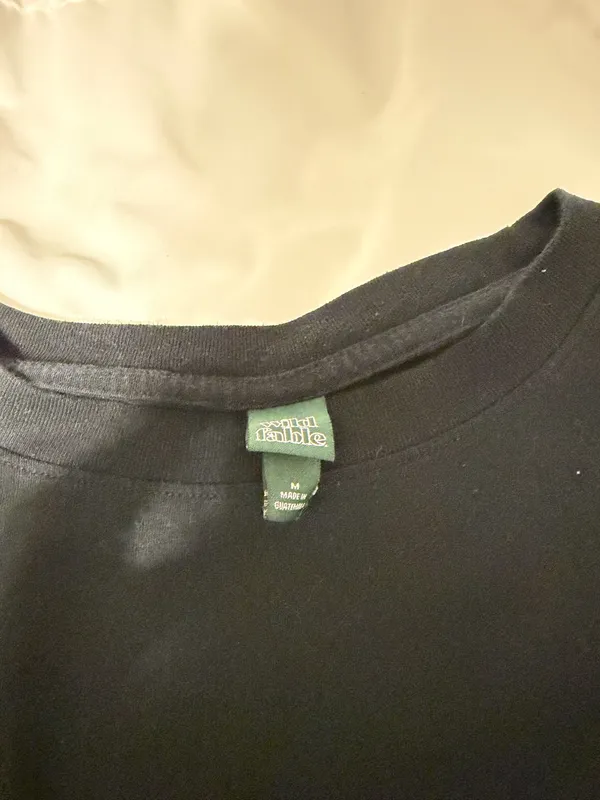 Target Black Crop Top - Image 2