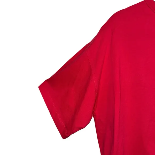 COS Minimalist Boxy‎ Tee Pink Coral Short Sleeve Top Small - Image 2