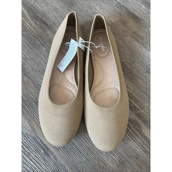 Old Navy Womens 10 Toffee Brown Slip On Casual Formal Ballet Flats Shoes NWT - Image 10