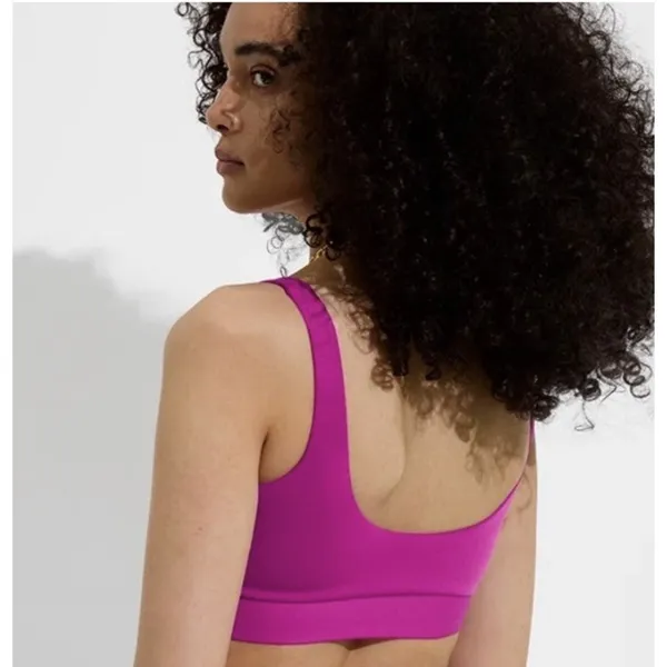 Left On Friday Double Scoop Hot Pink Bikini Top Sz S NWT - Image 2