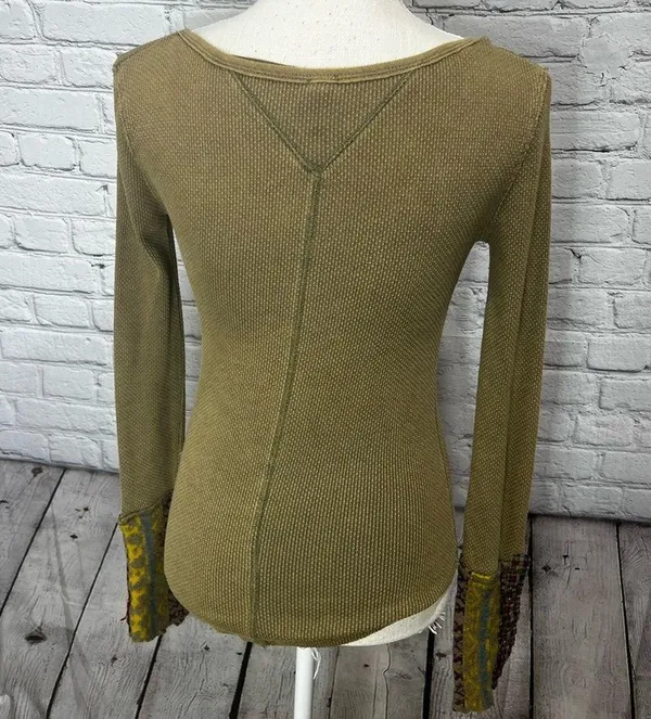 We the free free people art cuff top size xs - Image 6