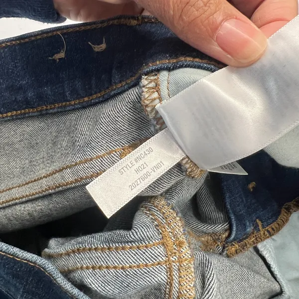Madewell Skinny Jeans Womens 29 Blue Denim Cotton Mid Rise Medium‎ Wash - Image 15