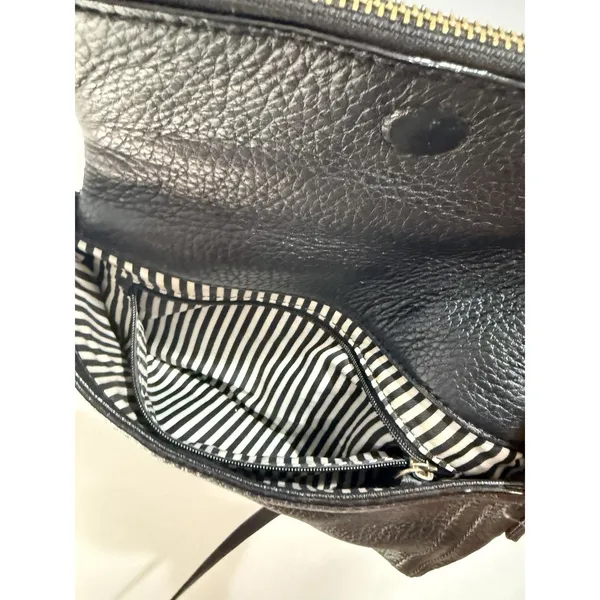 Kate Spade New York Black Pebbled Leather Crossbody Bag L‎ - Image 7
