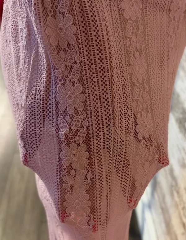 Edikted Swimsuit lace pink cover bottoms - Image 8