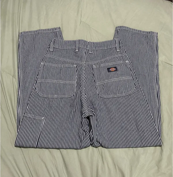 Dickies Striped Carpenter Denim Pants - Image 10