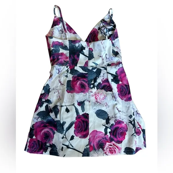 Tobi Floral Mini Sleeveless Dress - Image 2