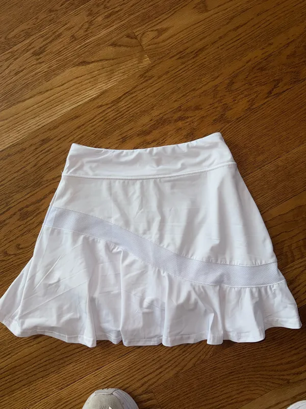 Ekouaer White Golf Tennis Skirt - Image 5