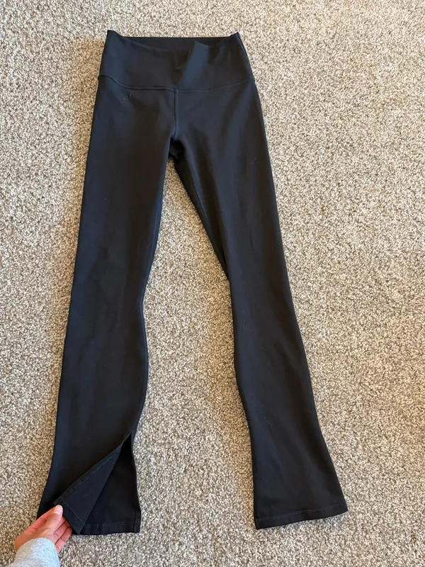 Fabletics Women's Black Bootcut Flare Active Pants Size XS Athleisure - Image 4