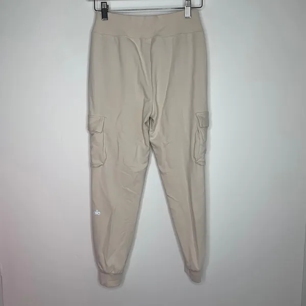 ALO Yoga High Rise Cargo Sweat Pant Cuffed Jogger 7/8 Size XS Womens - Image 3