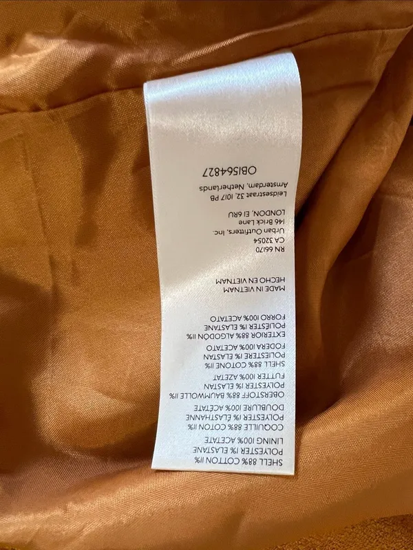 Anthropologie Maeve Orange Crewneck Mini Shift Dress NWT Size 10 Mod - Image 10
