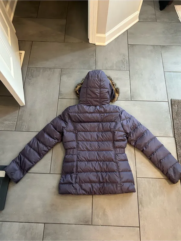 The North Face 550 Goose Down Puffer Winter Jacket | Purple - Image 2