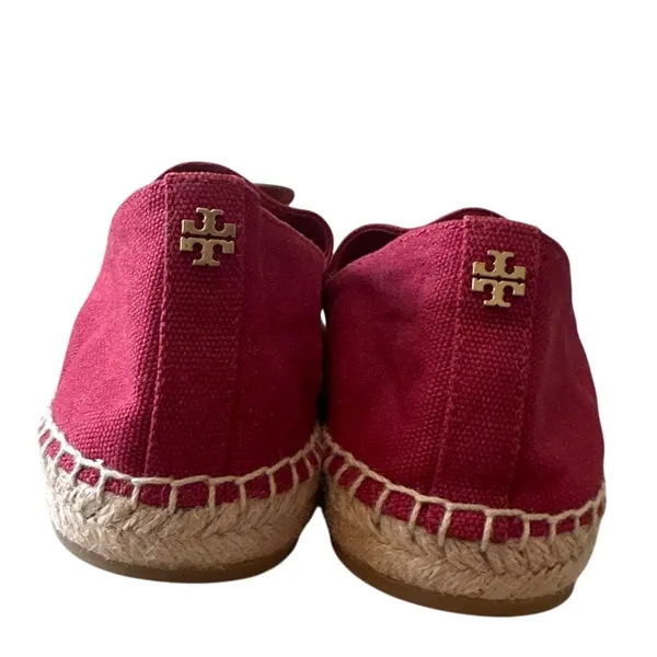 Tory‎ Burch Ozzie Ox Espadrilles Lunar New Year Red Size 9 Rare - Image 5