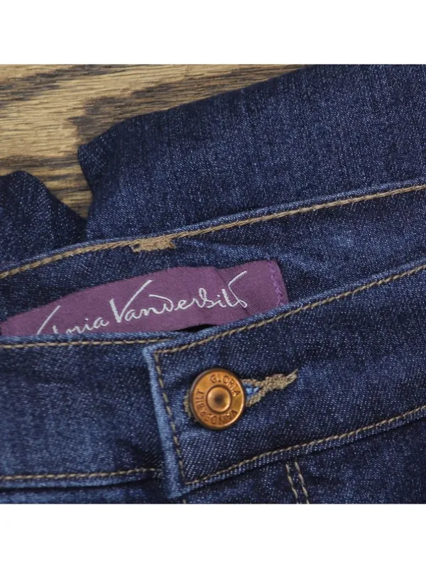 NWT Gloria Vanderbilt Amanda Classic Jeans 30062704 Madison Blue 24W - Image 5