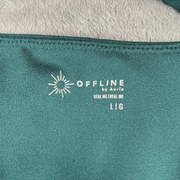 Offline by Aerie Real Me Active Dress Women’s Large Green Athleisure Tennis - Image 5